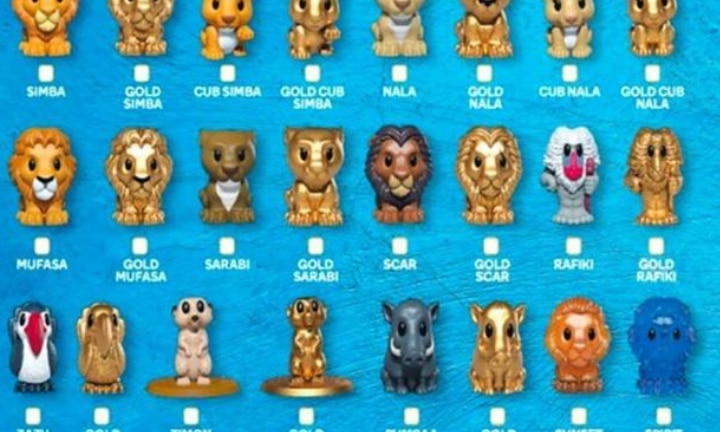 all of the lion king ooshies