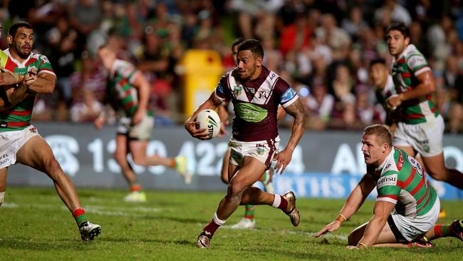 Apisai Koroisau starred for the beaten Sea Eagles.