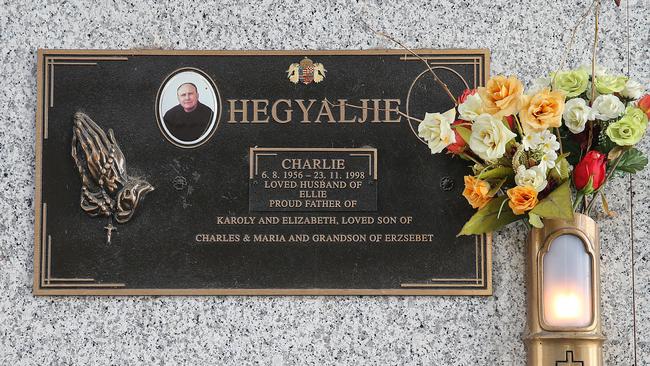 Hungarian-Australian drug dealer Charlie Hegyaljie was killed in November 1998. Picture: Ian Currie