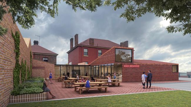 Plans for the $1.8m redevelopment of the Boag's Brewery visitor centre. Picture: Supplied