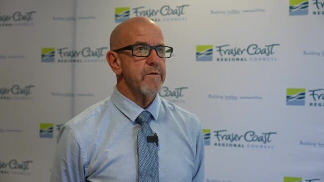 Fraser Coast council CEO Ken Kiehm responds to news staff will rally in protest.