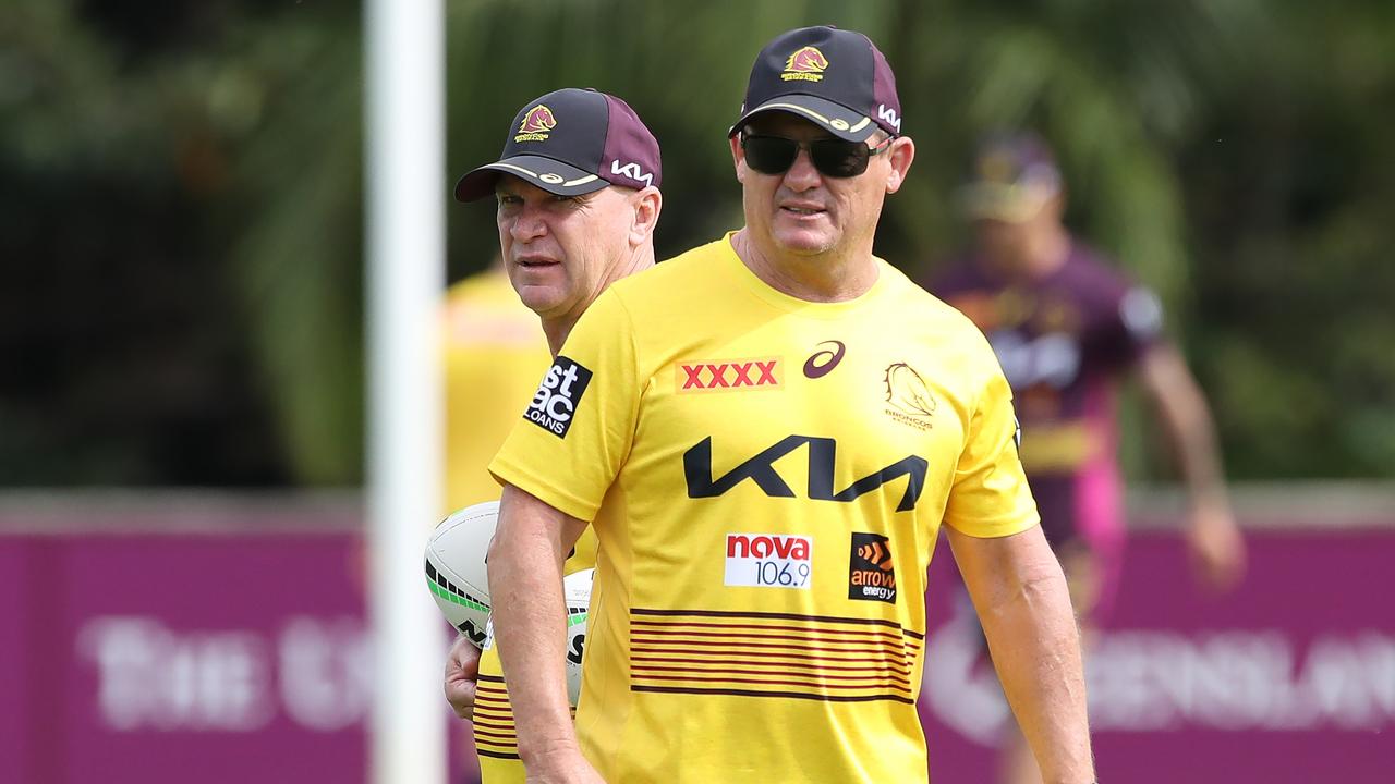 Coach Kevin Walters and assistant Alfie Langer. have their work cut out for them in 2022. Picture: Zak Simmonds