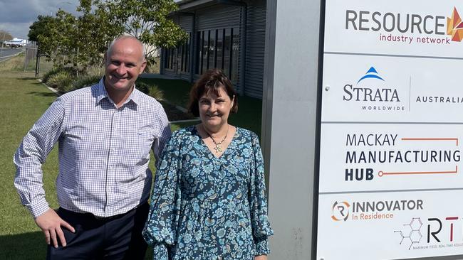 Regional Development and Manufacturing Minister Glenn Butcher (left) and Mackay MP Julieanne Gilbert led a forum at the Resources Centre of Excellence on September 26 to discuss solutions to the skills crisis crippling the region. Picture: Contributed