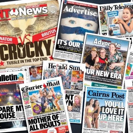 NT News subscription front pages art