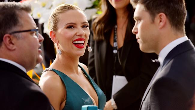 Scarlett Johansson is nominated for her lead role in Marriage Story and her supporting role in Jojo Rabbit. Picture: Getty