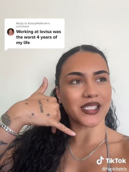 Former Lovisa employee Marissa Tukuafu (known on TikTok as "Trix") has made shocking claims about her experience working for the jewellery brand.