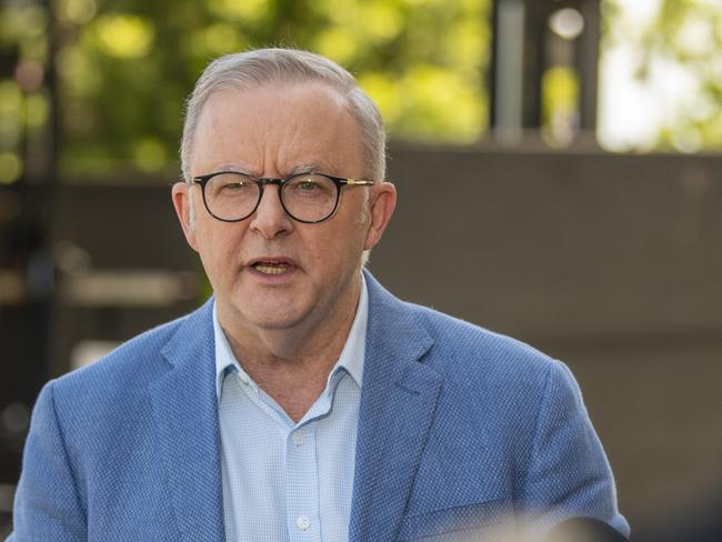 Prime Minister Anthony Albanese had ‘a bit of a whinge’ to his colleagues about what he saw as unfair media scrutiny of his travel perks. Picture: Simon Bullard