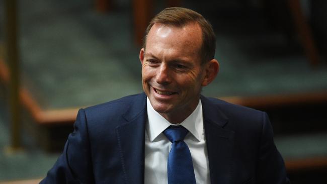 Former prime minister Tony Abbott wants a comprehensive FTA with Britain. Picture: AAP
