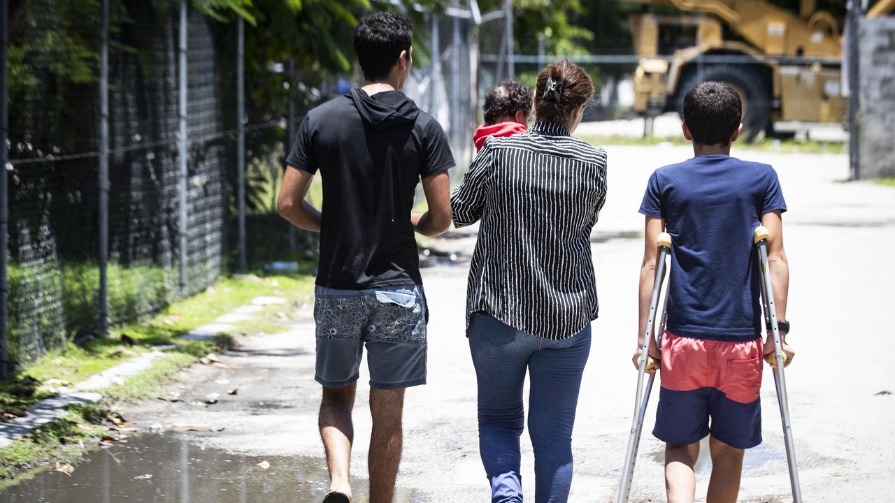 China says Australia is in no place to criticise while there are still people being held on Nauru. Picture: Jason Oxenham/Pool Photo via AP