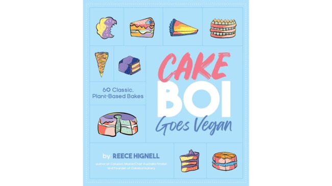 Cakeboi Goes Vegan: 60 Classic, Plant-Based Bakes by Reece Hignell, $33.74 from amazon.com.au