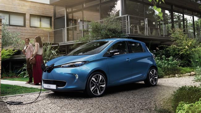 2018 Renault Zoe.