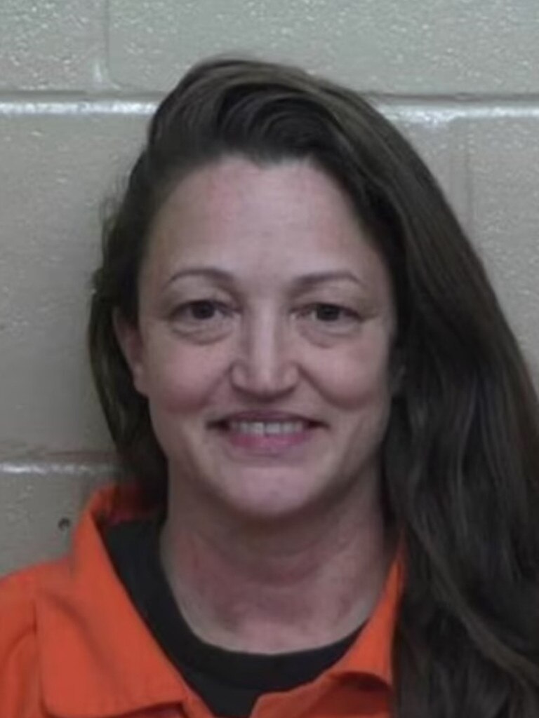 A mugshot of Marcee Gray, who has a criminal record. Picture: Ben Hill County Sheriff Office