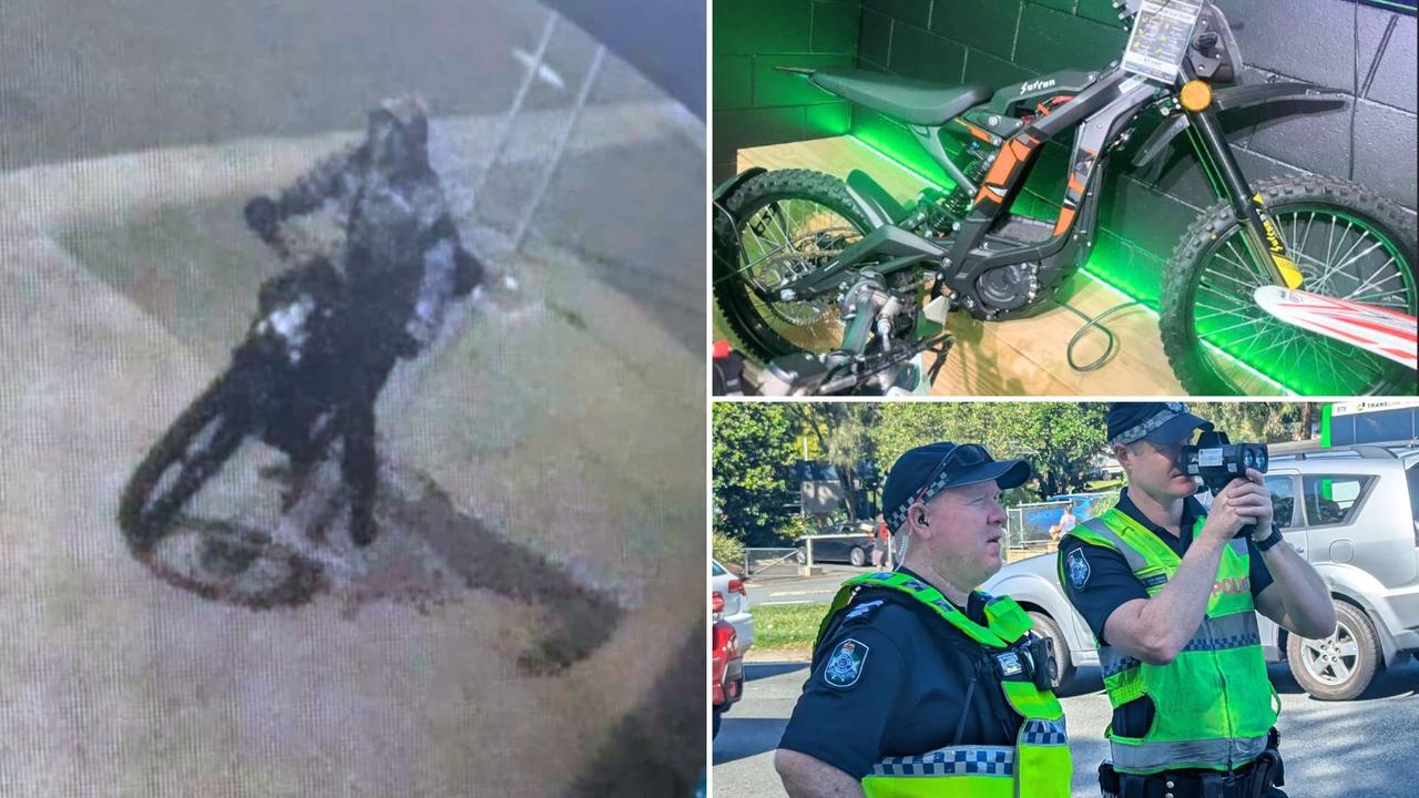 ‘Not much we can do’: Qld cops losing battle against electric dirt bikes