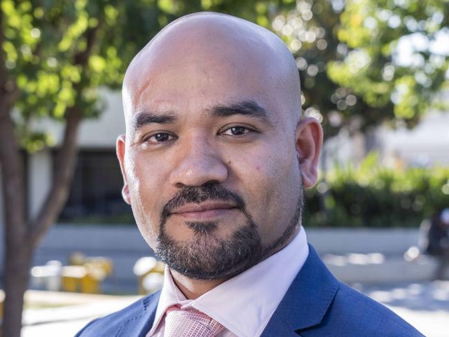 Zeeshan Philip Francis of the Christian Democratic Party. Picture: Matthew Vasilescu