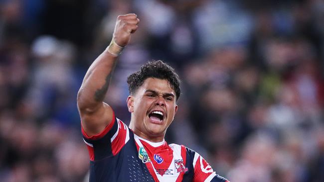 Roosters fans loved Latrell Mitchell when he helped them win back-to-back grand finals. Picture: Phil Hillyard