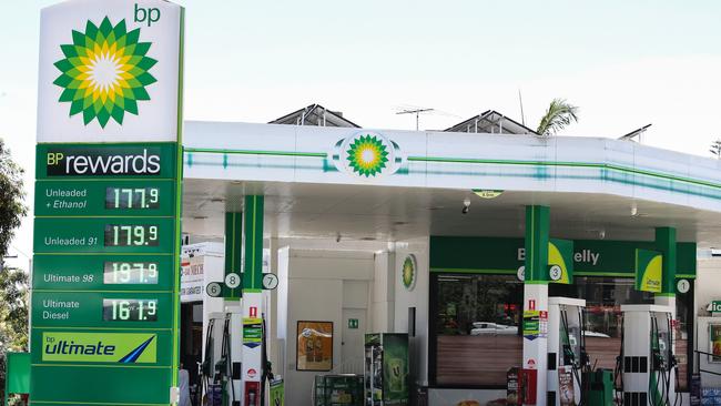 BP petrol station Picture: NCA NewsWire / Gaye Gerard