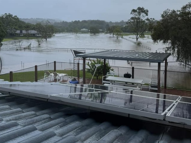 Flood paddocks out GC way. Picture: Lauren Wilson Rencken