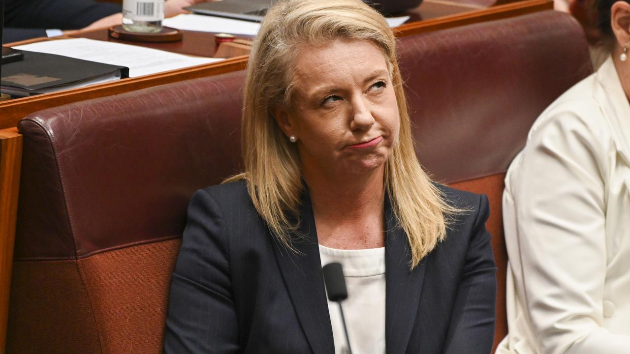 Senator Bridget McKenzie during question time in the senate at Parliament House Canberra. File Picture: NCA NewsWire/Martin Ollman.