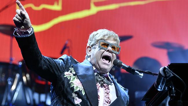 Elton John is still in fine voice at the age of 72.