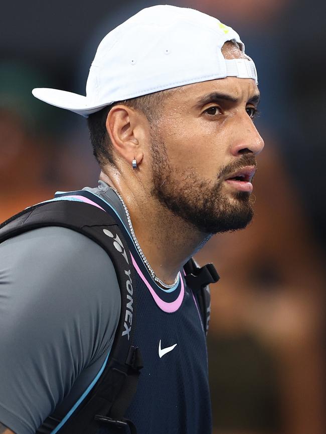 Nick Kyrgios has led the backlash against tennis’ doping suspensions. (Photo by Chris Hyde/Getty Images)