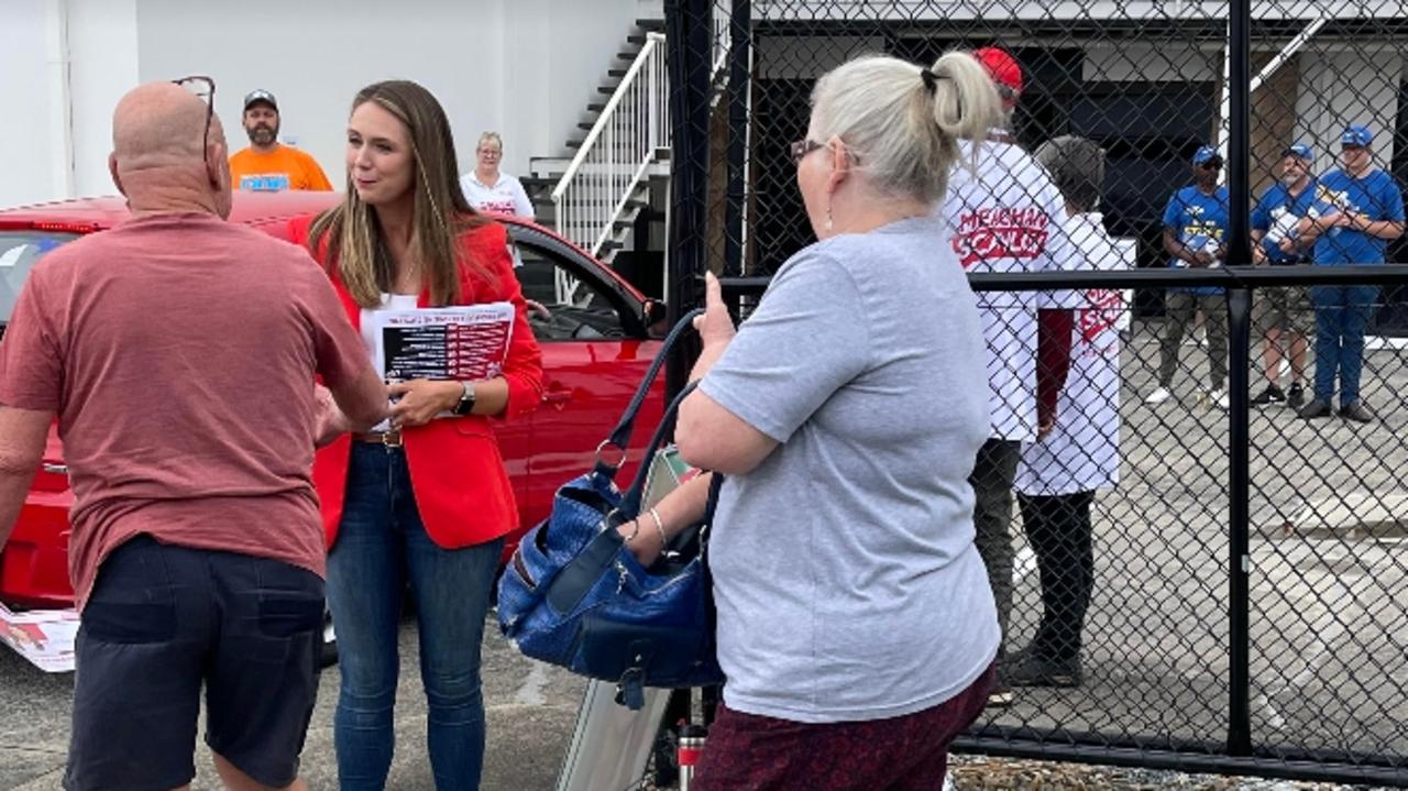 Pre-polling State poll 2024: Housing Minister and Gaven MP Meaghan Scanlon at Nerang.