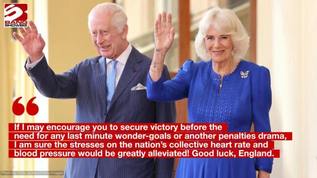 King Charles congratulates England men’s football team after they reached the final of Euro 2024