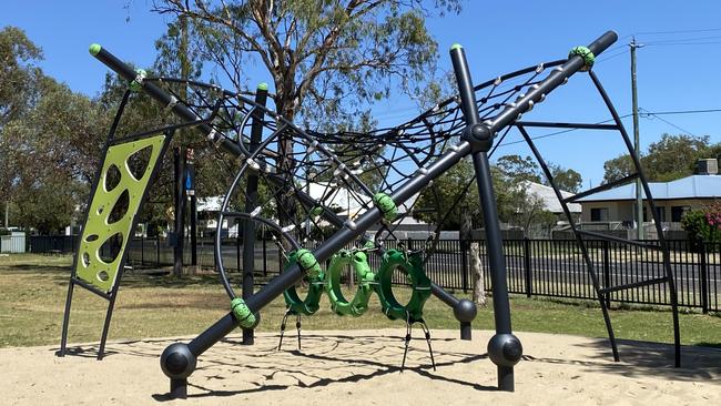 Brand new playground for older primary school students. Picture: Caron Brindley.