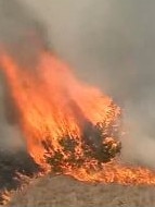 Fires have broken out in Oklahoma. Picture: NBC News