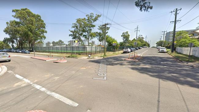 The intersection of Lethbridge St and Colless St, Penrith, where Adam Taranto was killed in a car crash on Sunday. Picture: Google Maps