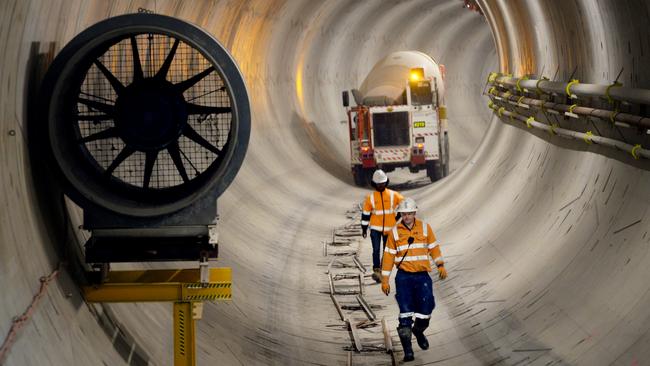 Communters in Melbourne’s west will miss out on some of the benefits of the Metro Tunnel after part of the project was scrapped. Picture: Andrew Henshaw