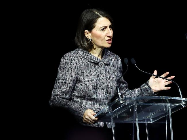 NSW Premier Gladys Berejiklian said the government was committed to making the investment process as easy as possible for businesses. Picture: Mark Kolbe