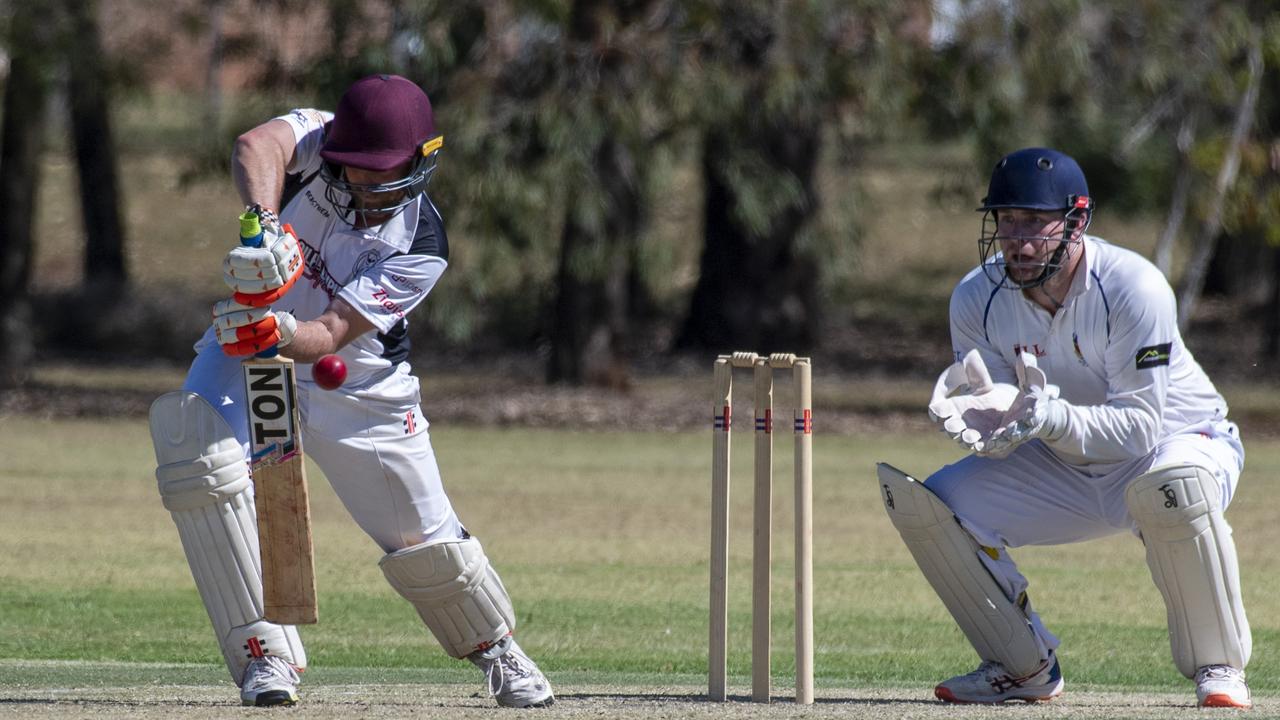 Nick Budden bats for Souths.