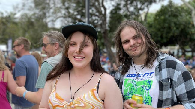 Maddie, left, and Sam, right. Picture: Asa Andersen.