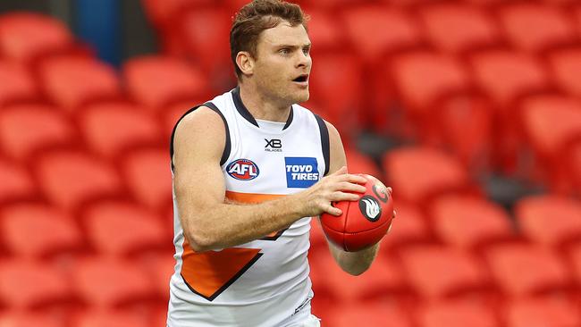 Heath Shaw in action for Greater Western Sydney. Picture: Michael Klein