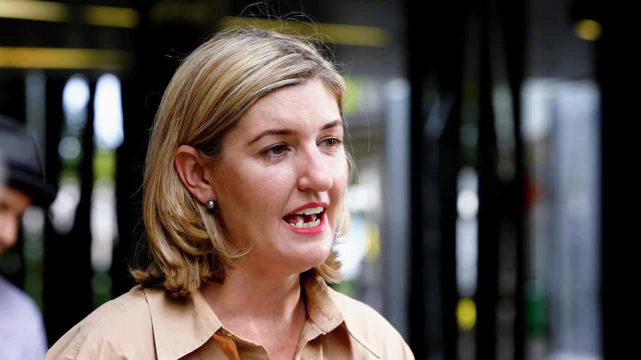 Queensland Health Minister Shannon Fentiman pictured on Tuesday. Picture: Brendan Radke