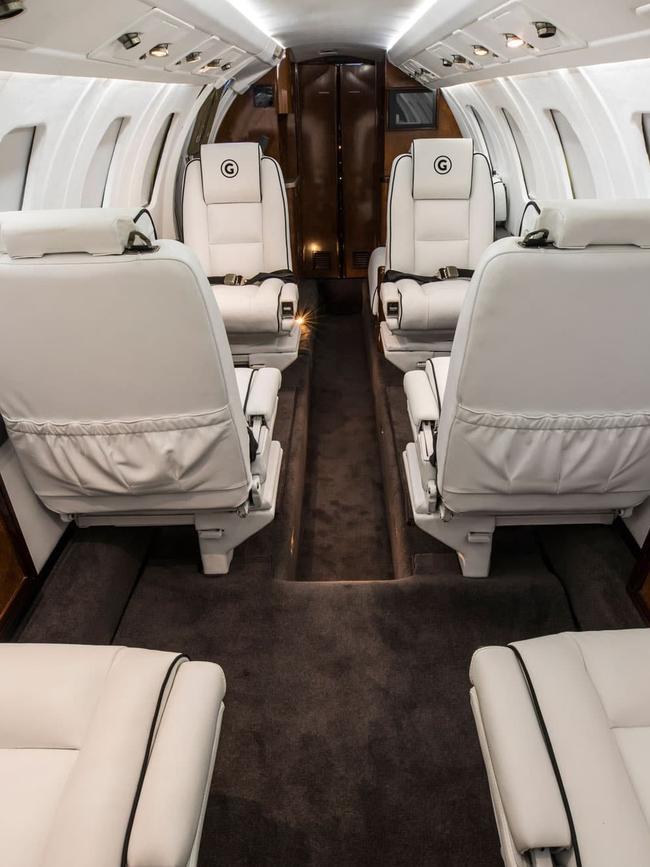 Inside Anthony Bell's new private jet.