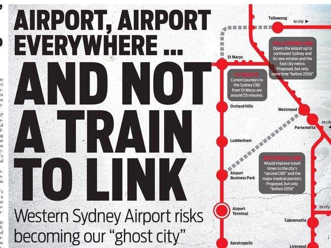 The Telegraph raised concerns about the aerotropolis becoming a ghost city.