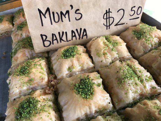 Mum's baklava.