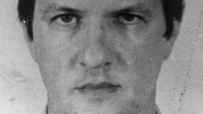 Police mugshot of convicted murder Bevan Spencer von Einem.