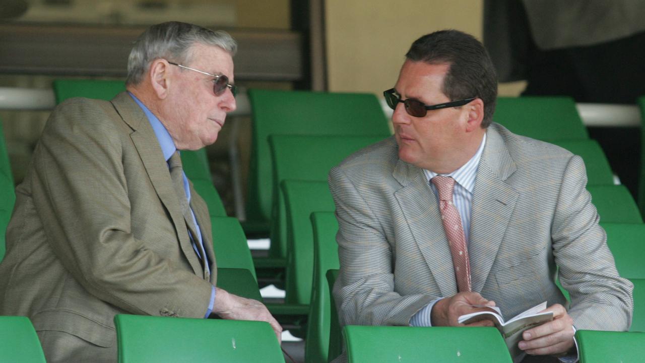 Trainers Neville (left) and Grahame Begg.