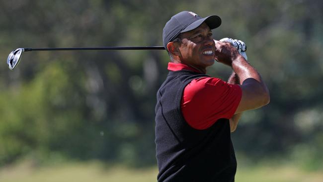 Tiger Woods will likely just play the majors for the rest of his career. Picture: Harry How / Getty Images North America