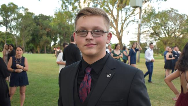 Jarvis Reynolds at the Pioneer State High School formal at the Mackay Golf Course on Friday November 20. Picture: Zizi Averill