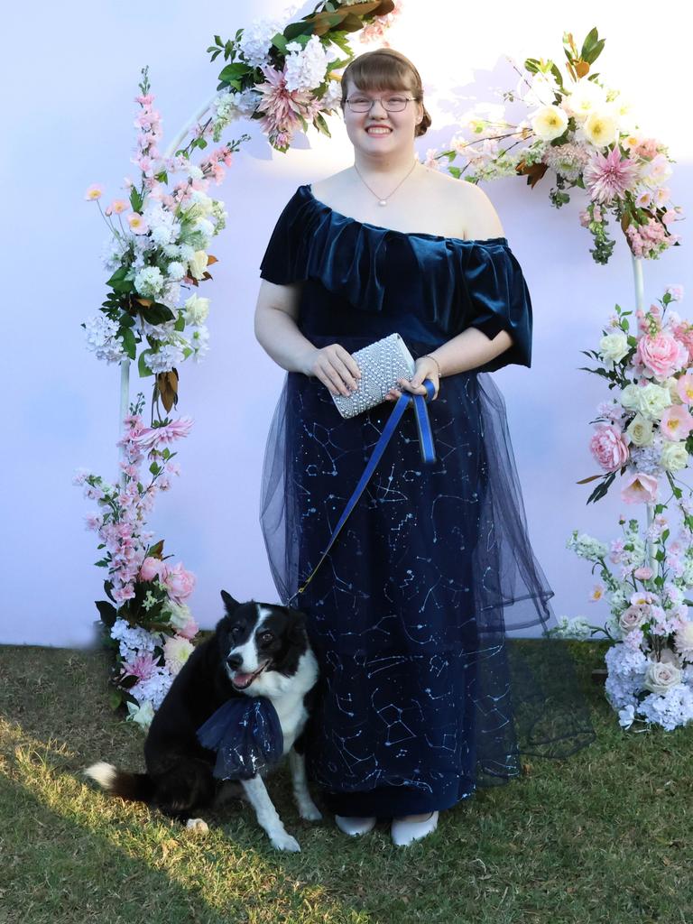 Sharna at the 2024 St Ursula's College formal.