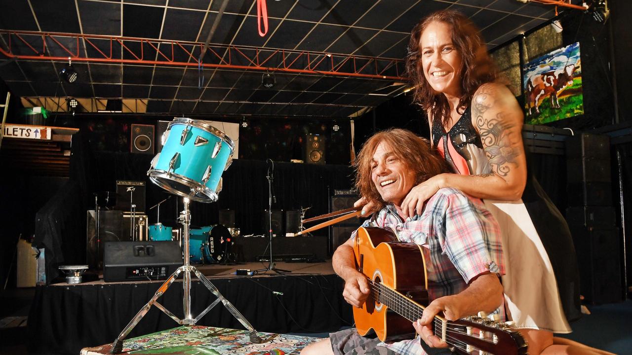 Big Audio live entertainment venue opening in Nambour. Pictured, owners Phil Turvey and Justine Hemmings. Picture: Patrick Woods.