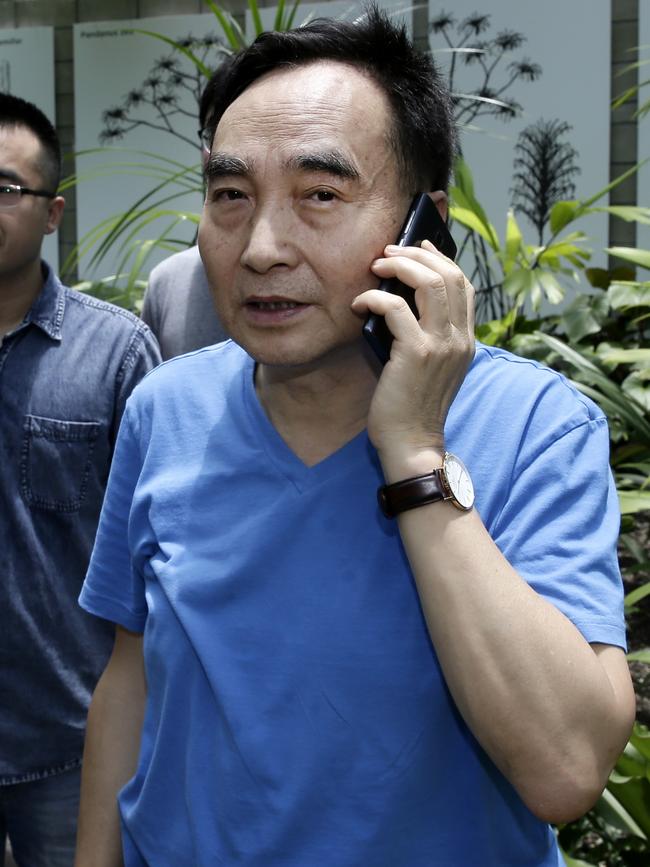 Chinese billionaire developer Benny Wu was stripped of the lease. Picture: Anna Rogers