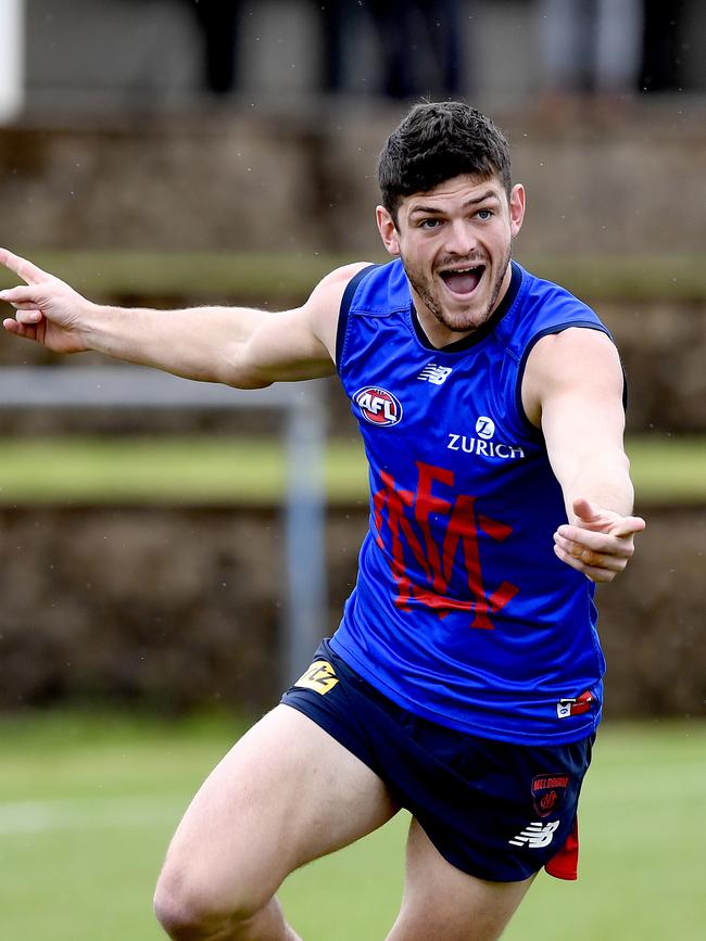 But his Melbourne teammate Angus Brayshaw’s price is soaring.