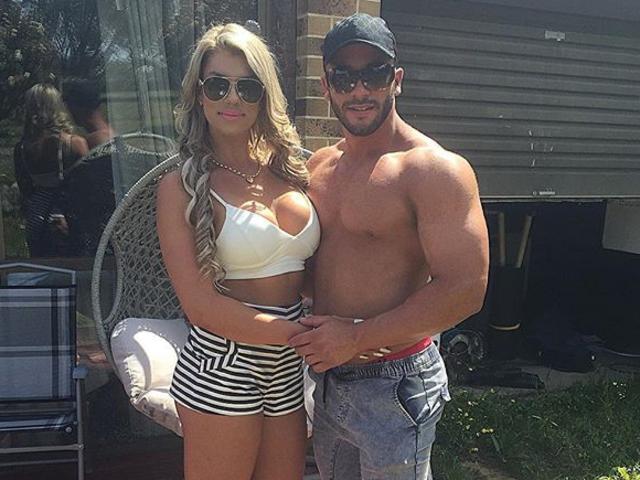 Nateesha Barlin and Dyllan Shaw, both 22, of Jilliby, have been charged with intentionally importing tier 1 prohibited drugs (steroids and human growth hormones). They faced Woy Woy Local Court. Pictures: Instagram