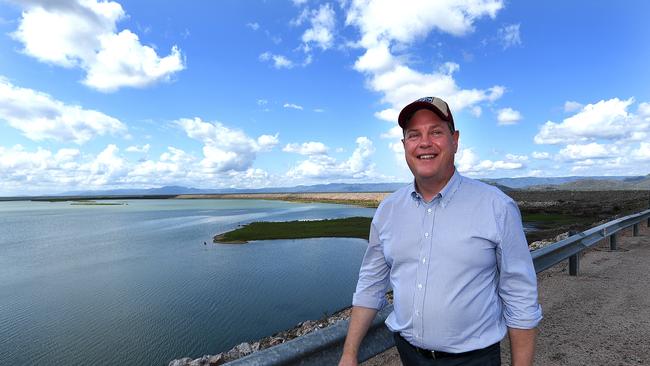 Queensland LNP leader Tim Nicholls is seen at the Ross River Dam in Townsville. Picture: AAP Image/Dave Hunt