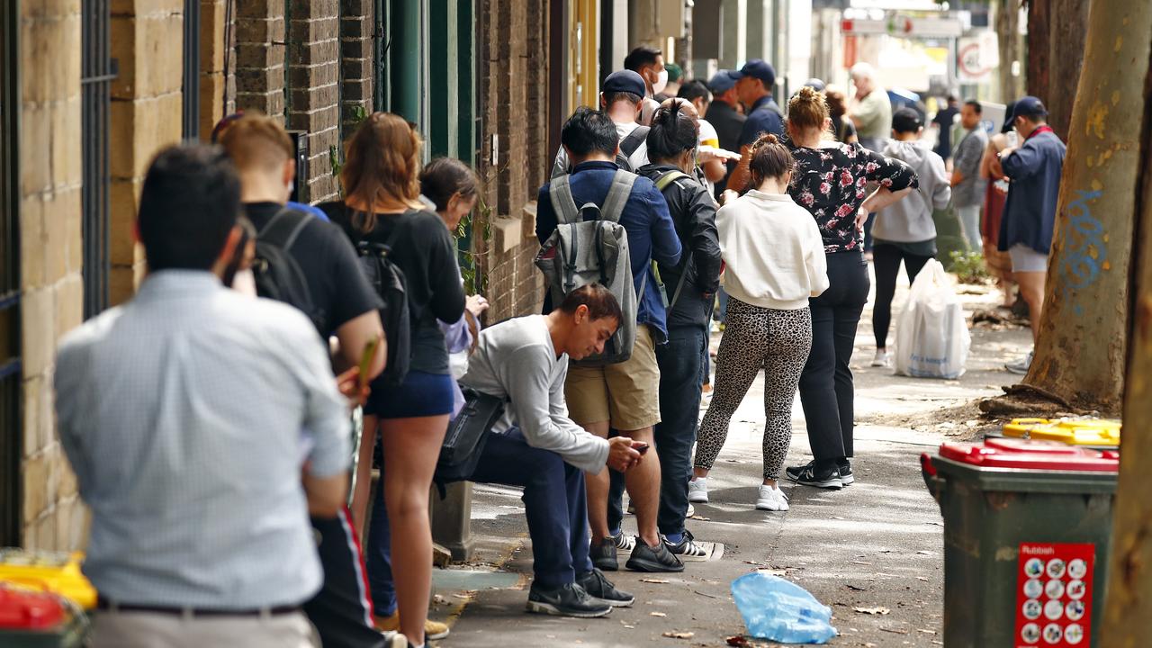 Tens of thousands of young Australians joined the welfare line in March. Picture: Sam Ruttyn