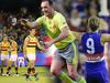 AFL umpire hospitalised after single car crash on Vic rural road